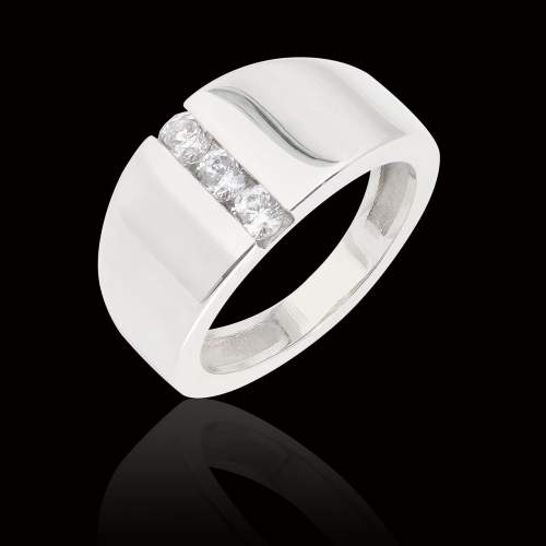 Bague sur mesure diamant Emma